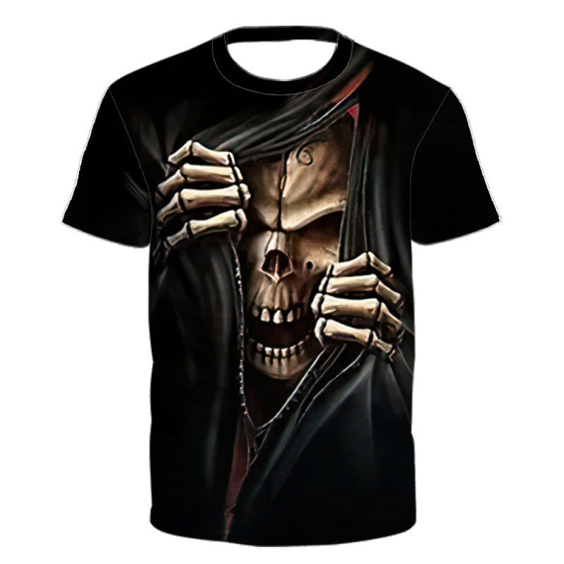 2023 Fashion 3D Printed Short Sleeve T-Shirt for Men