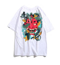 Japanese Original Streetwear Loose Print T-shirt