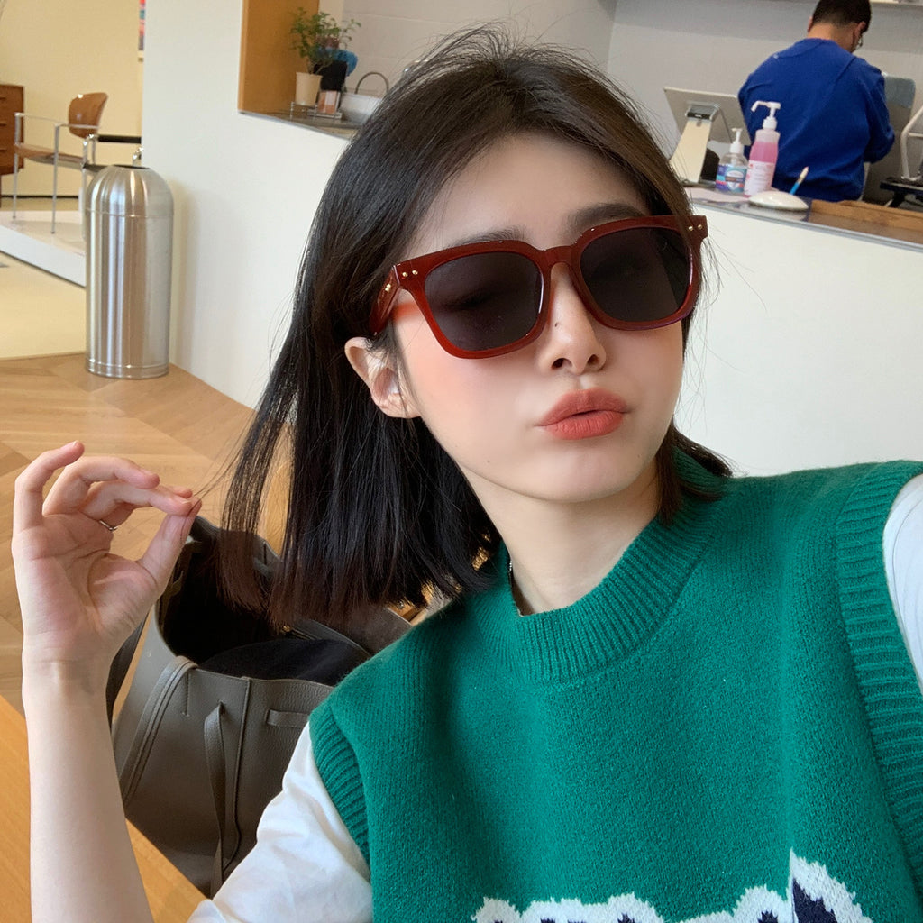 Korean Style Fashion Sunglasses for Summer (Women)