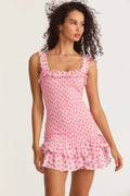2023 Spring/Summer French Style Ruffle Midi Dress