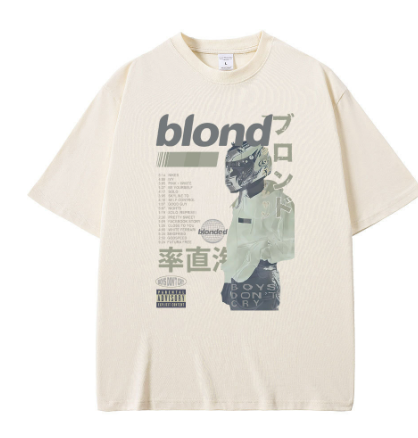 Frank Double-Sided Print Streetwear T-Shirt for Men & Women