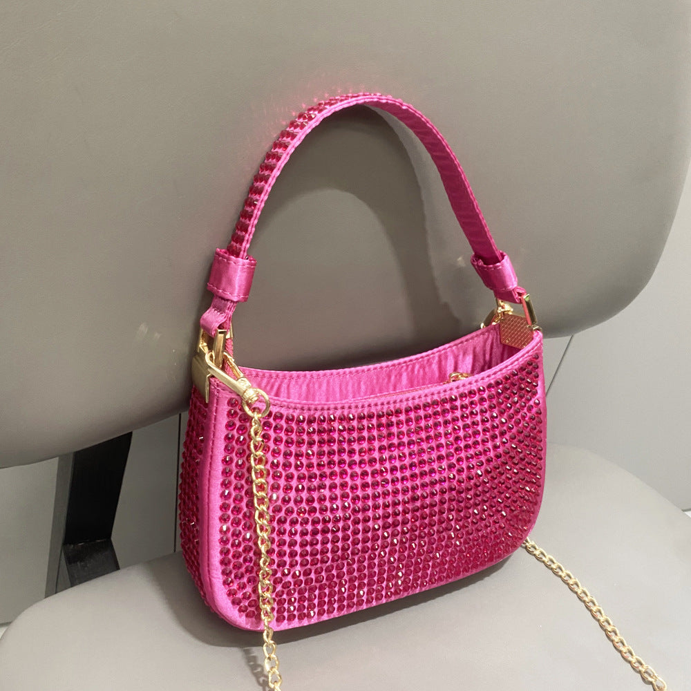 Evarisluxe Rhinestone Crystal Evening Clutch