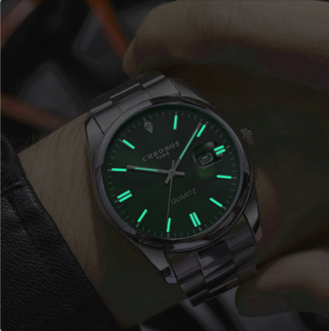 The Mouvement Automatic Steel Watch | Evarisluxe
