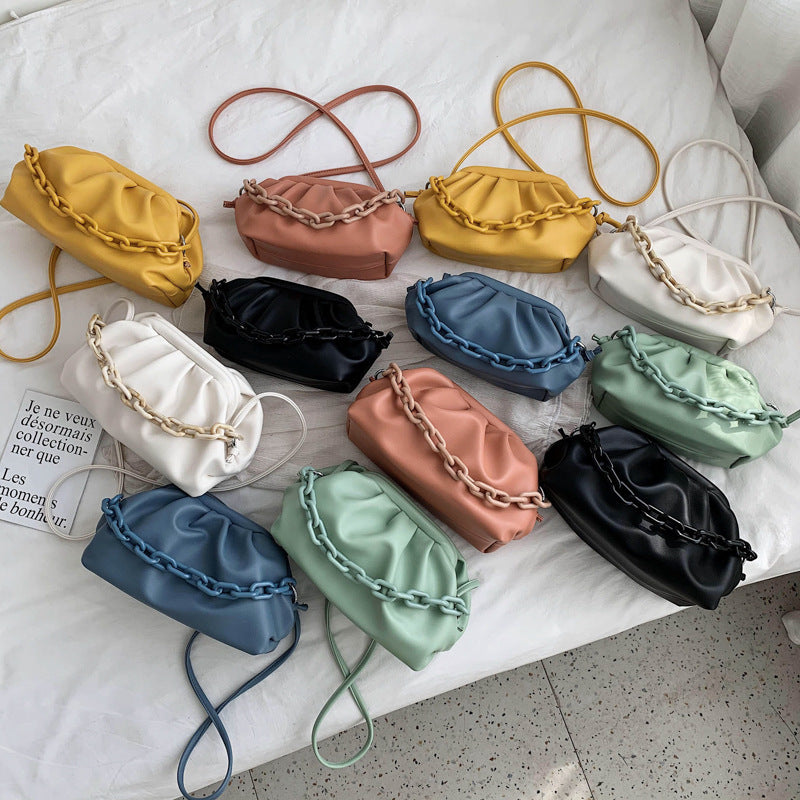 Chic Chain Handle Bucket Bag for Women (2020 Summer)