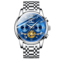 Casual Skeleton Mechanical Design Watch for Men