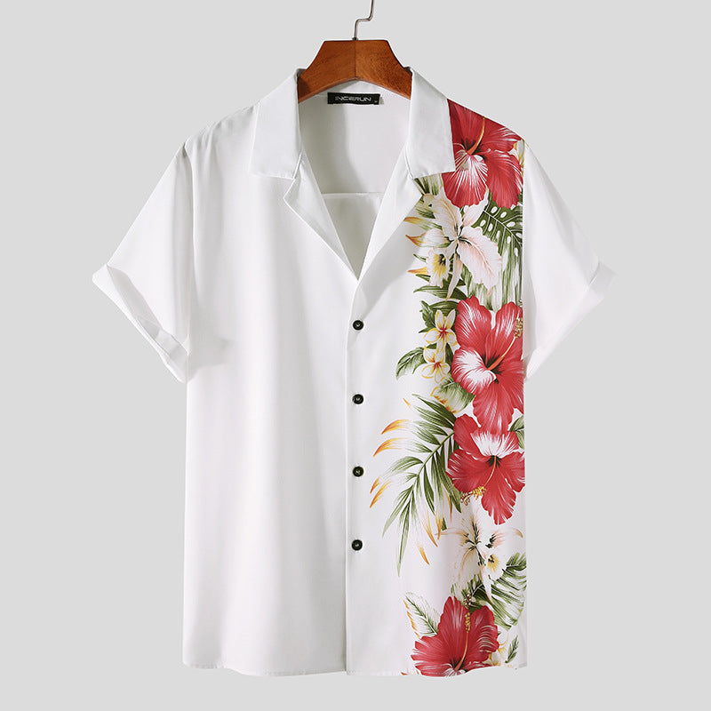 2023 Men's Fashion Printed Hawaiian Shirt