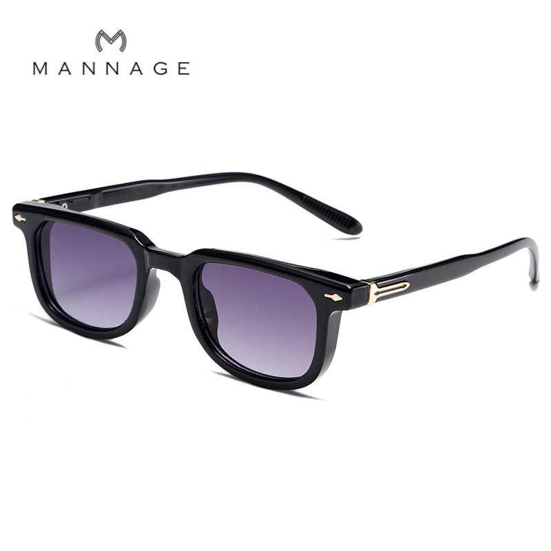 Black Sunglasses Wholesale Fashionable Square Frame for Women
