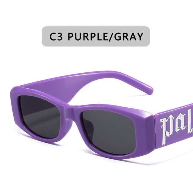 Vintage Square Frame Sunglasses for Women and Men