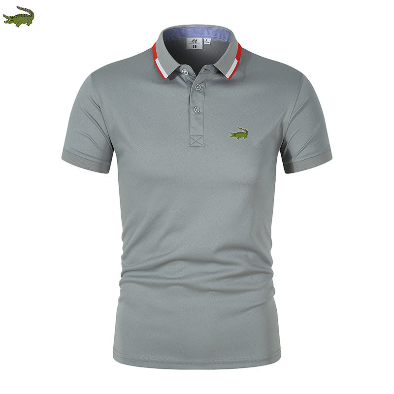 Men's Polo Shirt - European and American Summer Style