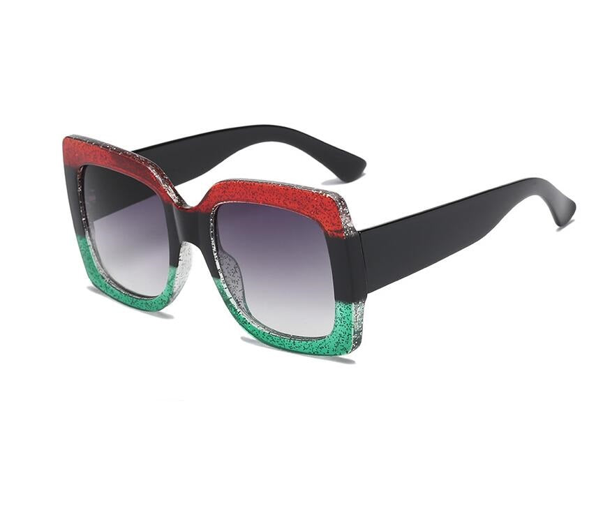 Evarisluxe Tri-Color Frame Sunglasses