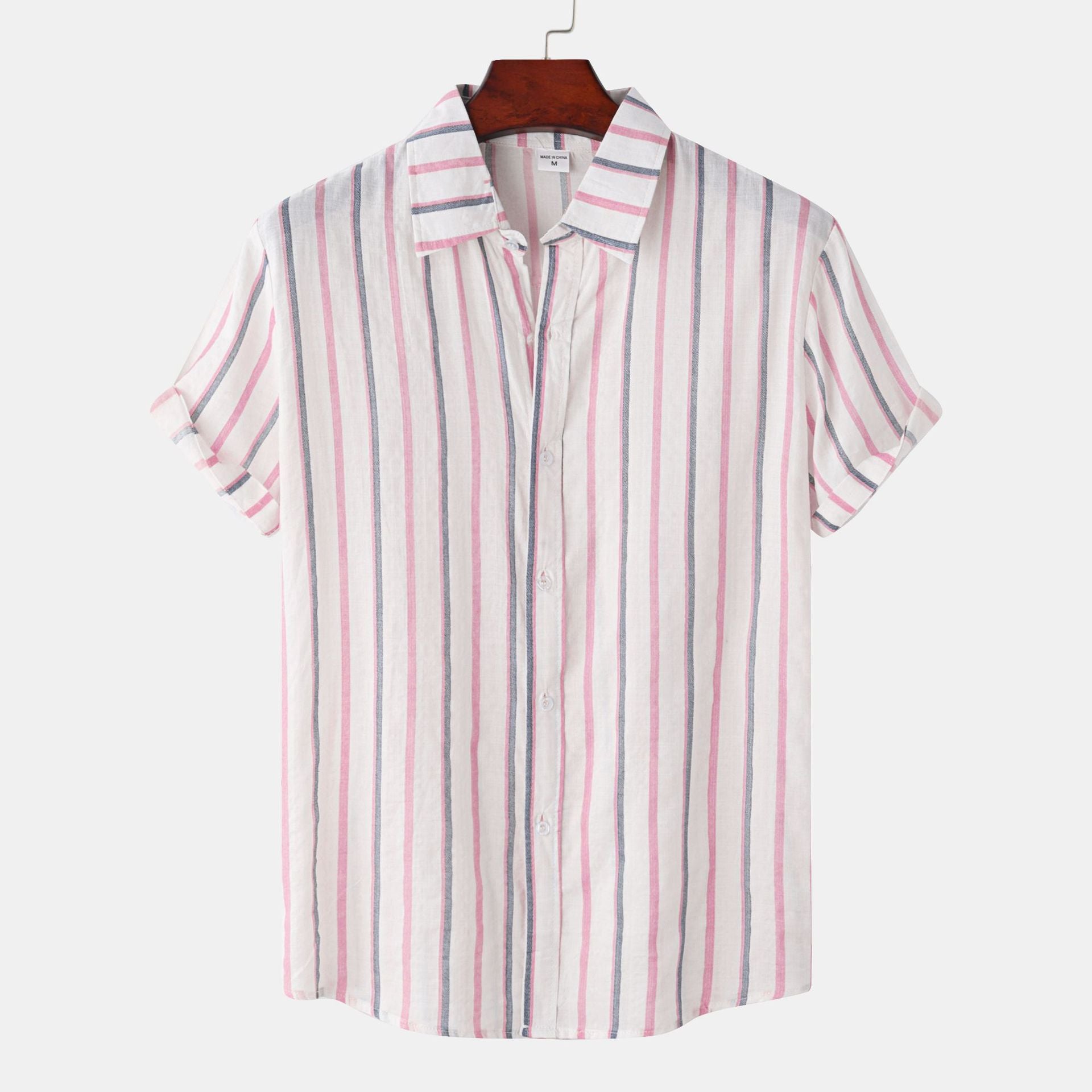 Summer Hawaiian Style Printed Men's Shirt