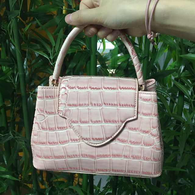Evarisluxe Snake Skin Embossed Evening Handbag