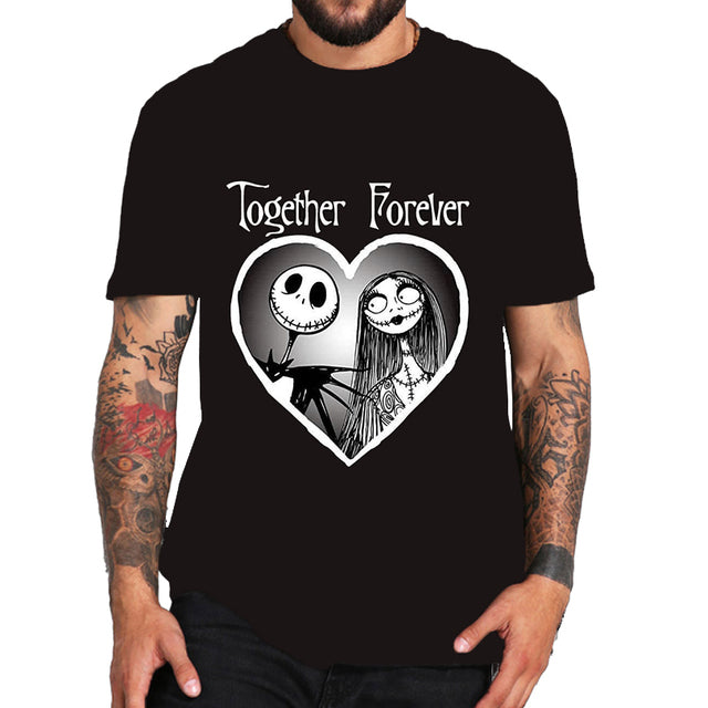Disney Nightmare Pattern Men's Fashion T-Shirt