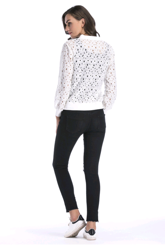 2020 Spring Summer Lace Hollow Out Cardigan for Women