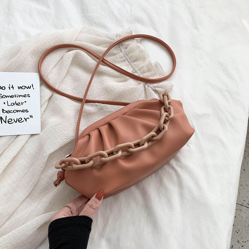 Chic Chain Handle Bucket Bag for Women (2020 Summer)