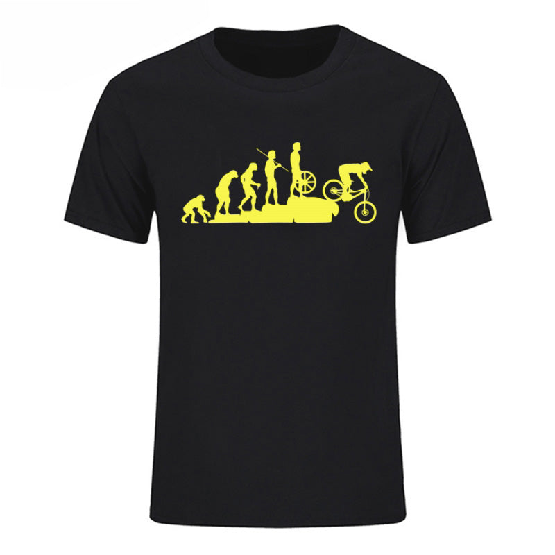 Customizable Round Neck Short Sleeve T-Shirts (Logo Print)