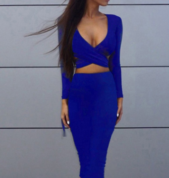 Evarisluxe Sculpted Bandage Mini Dress