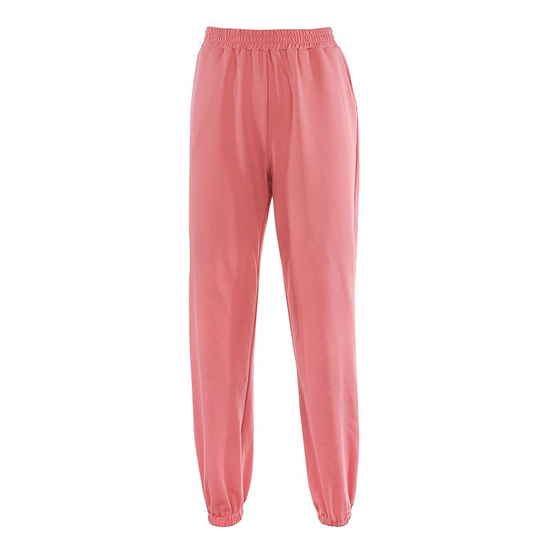 2020 Summer Casual Candy Color Sports Pants for Women