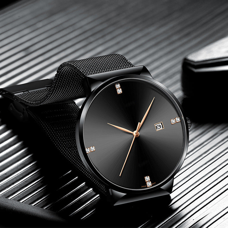 Quartz Watch, Waterproof Design