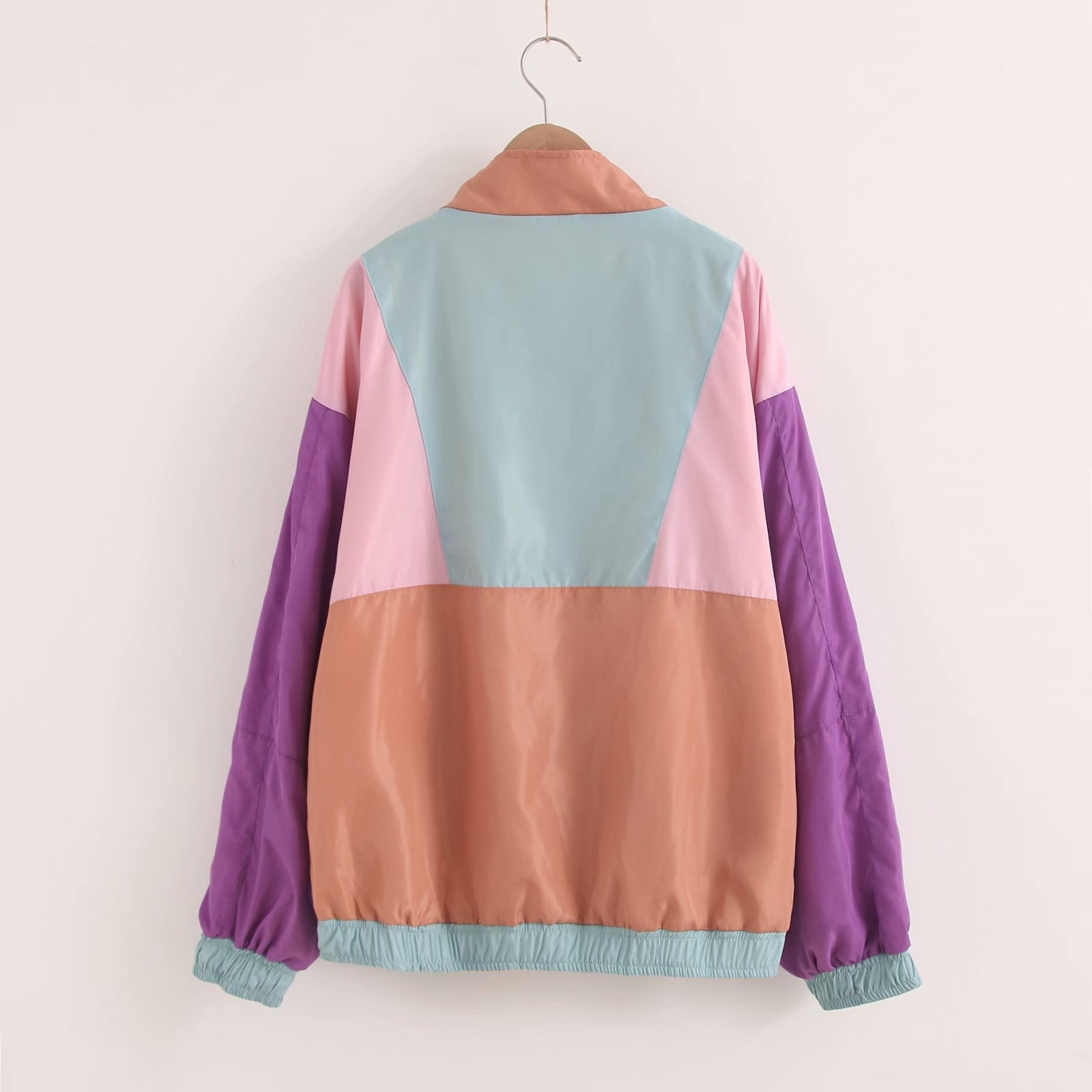 Japanese Vintage Style Colorful Loose Jacket for Women