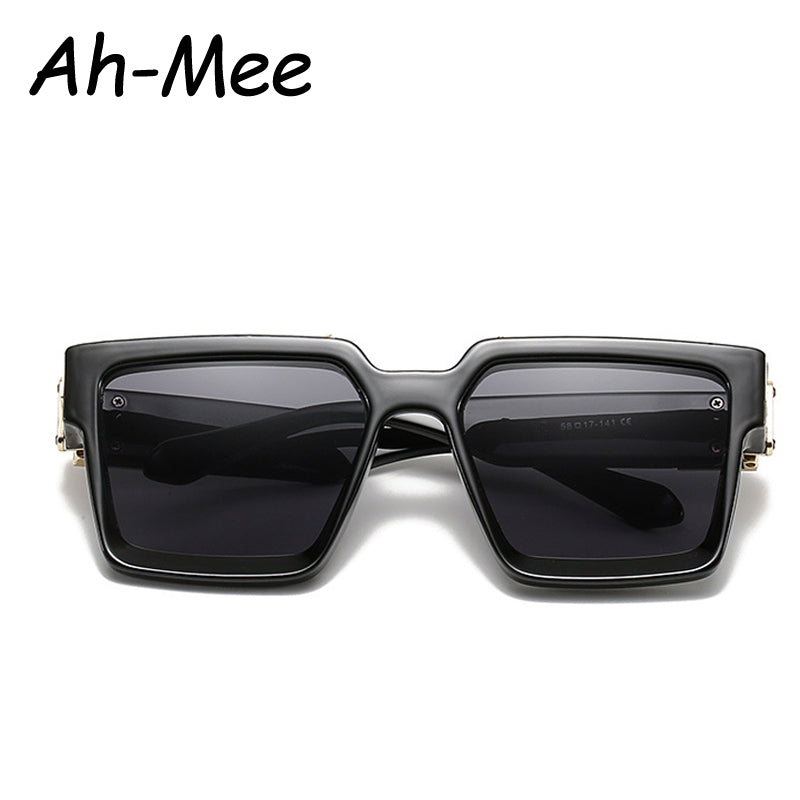 Retro Oversized Square Sunglasses for Men and Women