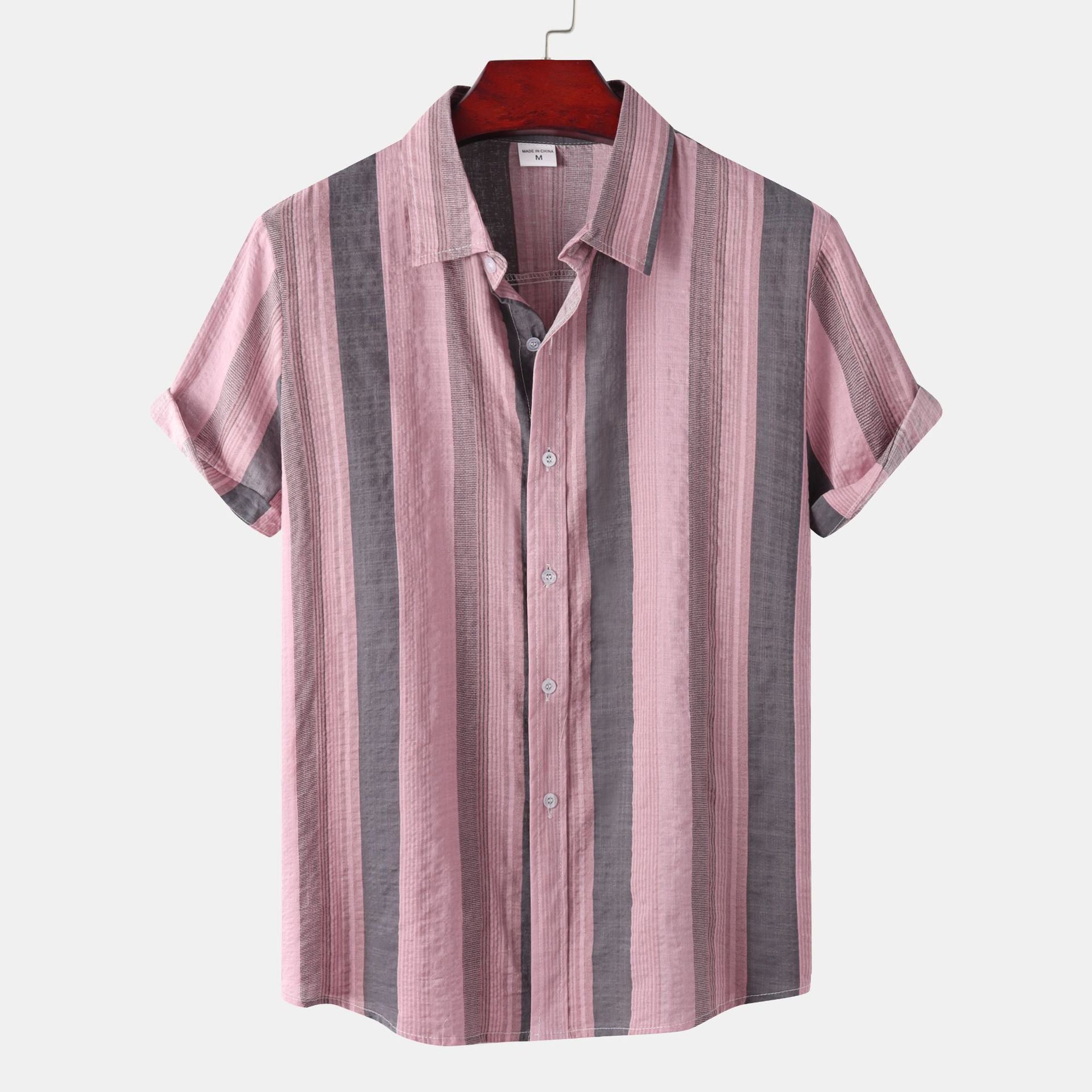 Summer Hawaiian Style Printed Men's Shirt