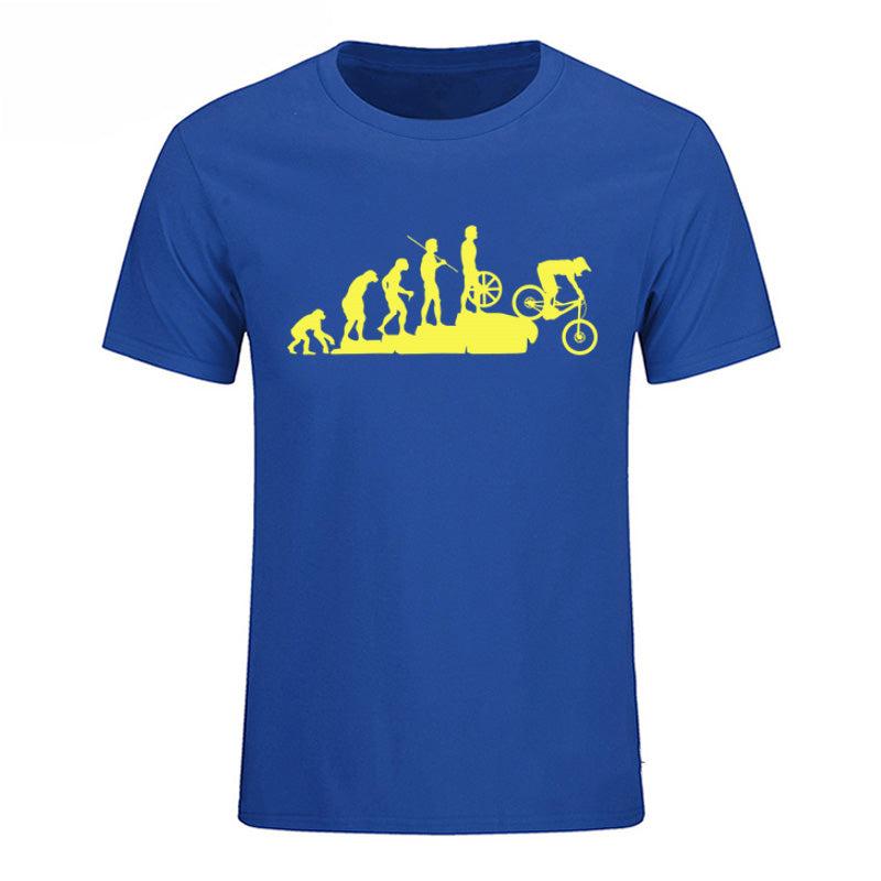 Customizable Round Neck Short Sleeve T-Shirts (Logo Print)