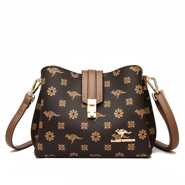 Evarisluxe Grand Capacité Cowhide Tote