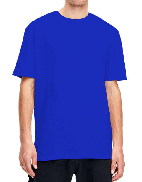 Custom Cotton Round Neck T-Shirt for Men and Women