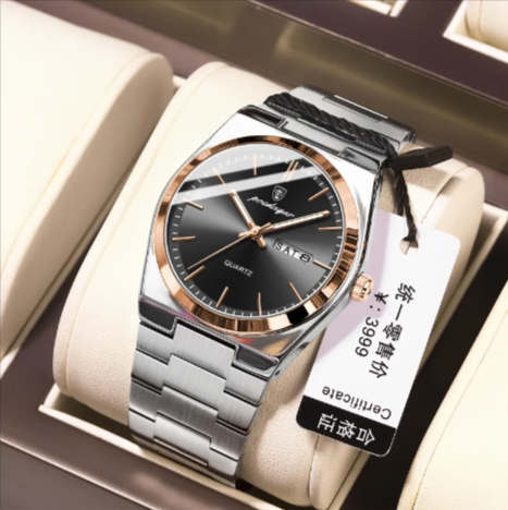 The Svelte Men's Ultra-Thin Quartz Watch | Evarisluxe