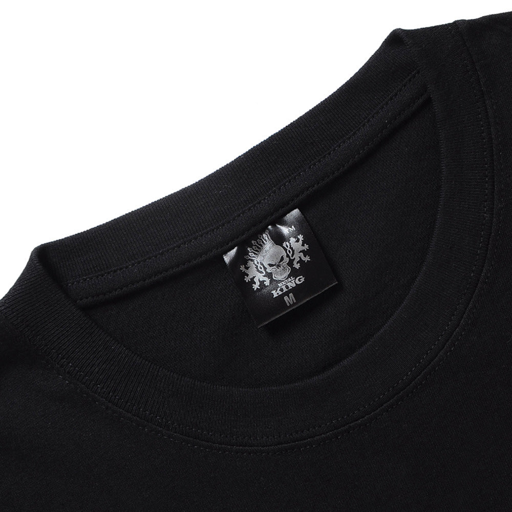Men's 3D Violin Print Short Sleeve T-Shirt