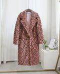 Sheep Sheared Fur Loose Overcoat Jacket