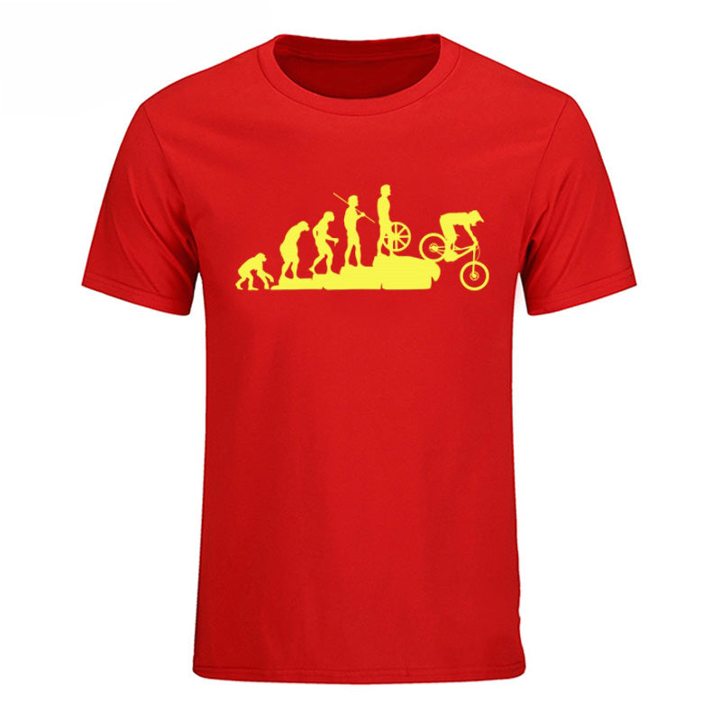 Customizable Round Neck Short Sleeve T-Shirts (Logo Print)