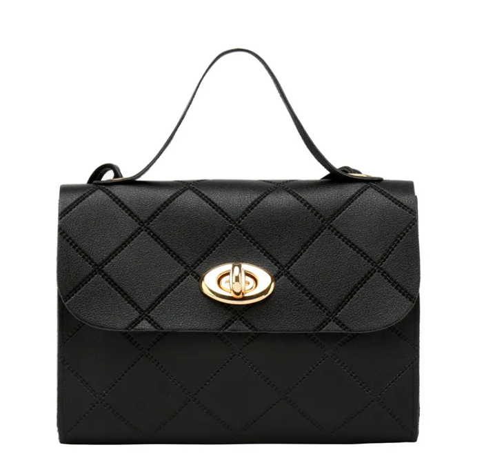 EvarisLuxe Losange Mini Quilted Bag