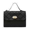 EvarisLuxe Losange Mini Quilted Bag