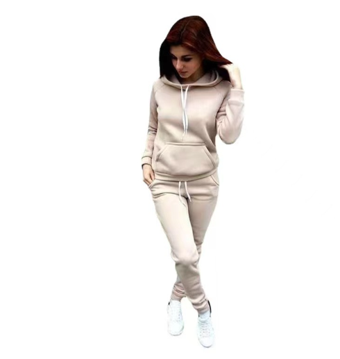 Casual Wear, Hoodie Two-Piece Set
