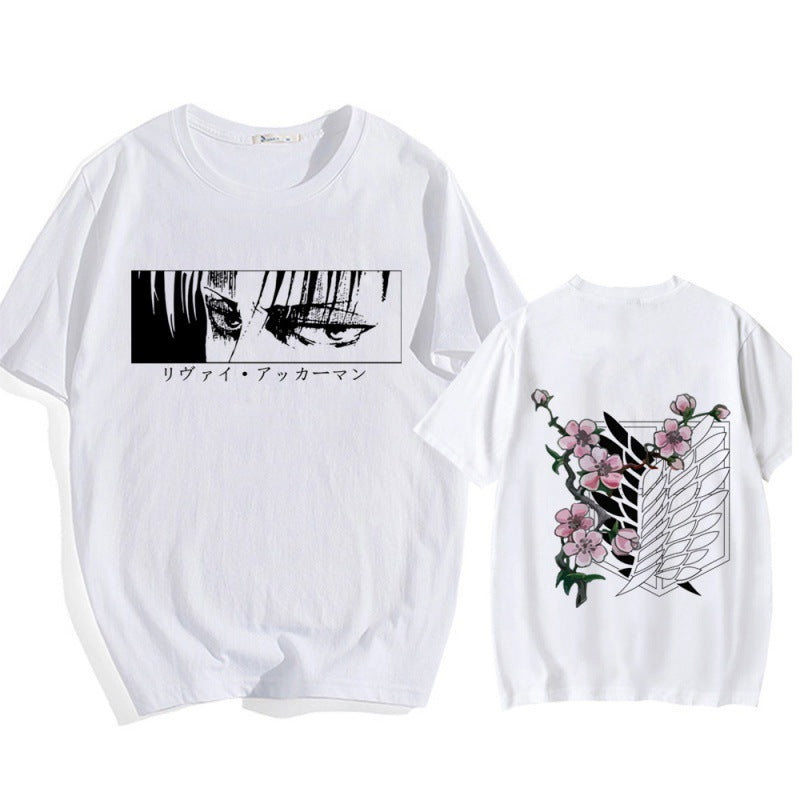 Basic Layering Shirt with Banana Print T-Shirt
