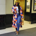 Spring African Women Long Sleeve Printed Dress S-5XL