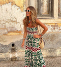 2023 Summer Maxi Dress with Floral Print for Women
