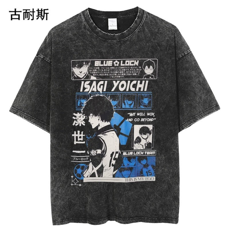 Vintage Loose-Fit Short Sleeve T-Shirt for Men