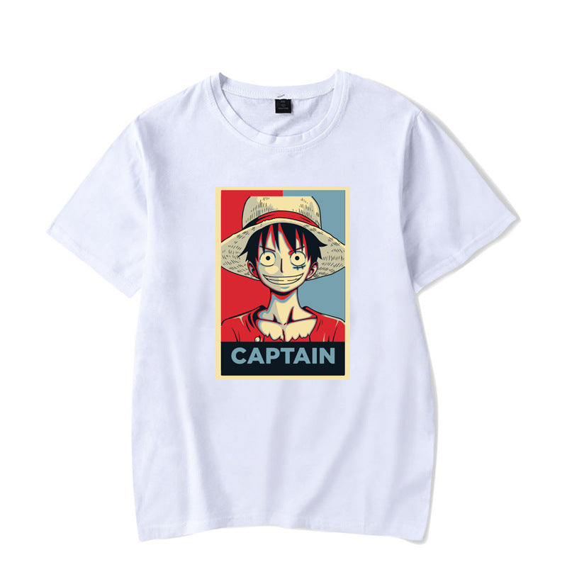 One Piece Short Sleeve T-Shirt for Men and Women