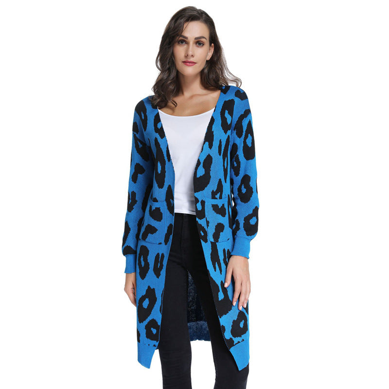 Trendy Women's Knitted Cardigan Sweater Jacket