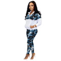 Camouflage Fashion Casual Two-Piece Women's Set