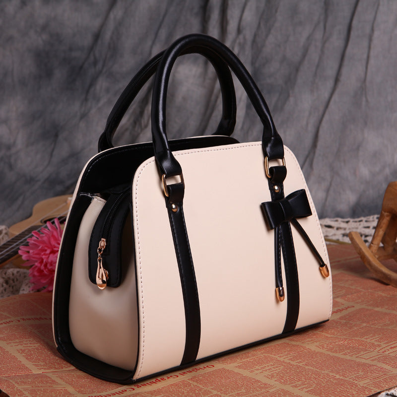 Korean ETUDE Shark Summer Bow Shoulder Handbag