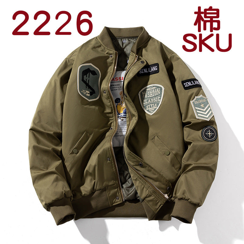 Vintage American Baseball Jacket for Men and Women