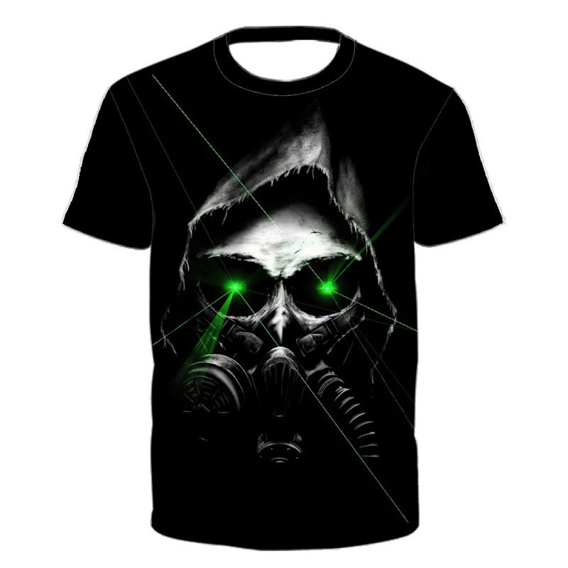 2023 Fashion 3D Printed Short Sleeve T-Shirt for Men