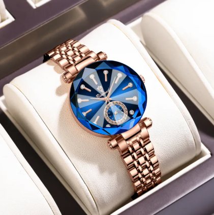 The Diamant Steel Quartz Watch | Evarisluxe