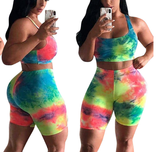 Summer Tie-Dye Sports Set for Women (2020 Collection)
