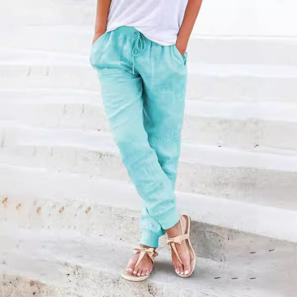 2023 Summer Urban Casual Cotton Pants for Women