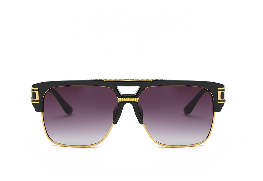Retro Colorful Reflective Sunglasses for Men and Women